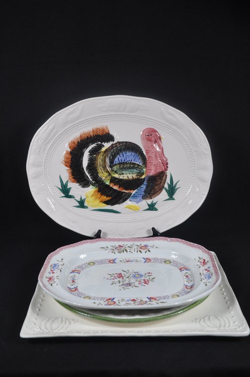 Four Serving Platters