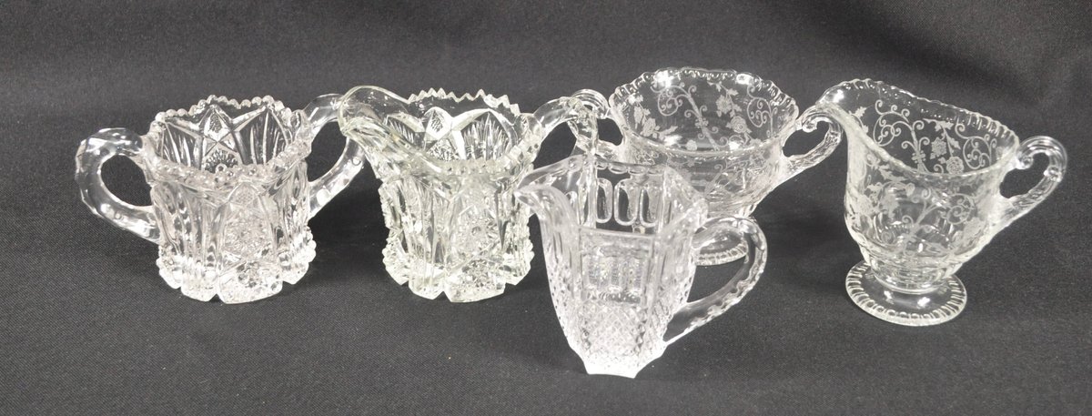 Crystal Creamers and Sugars