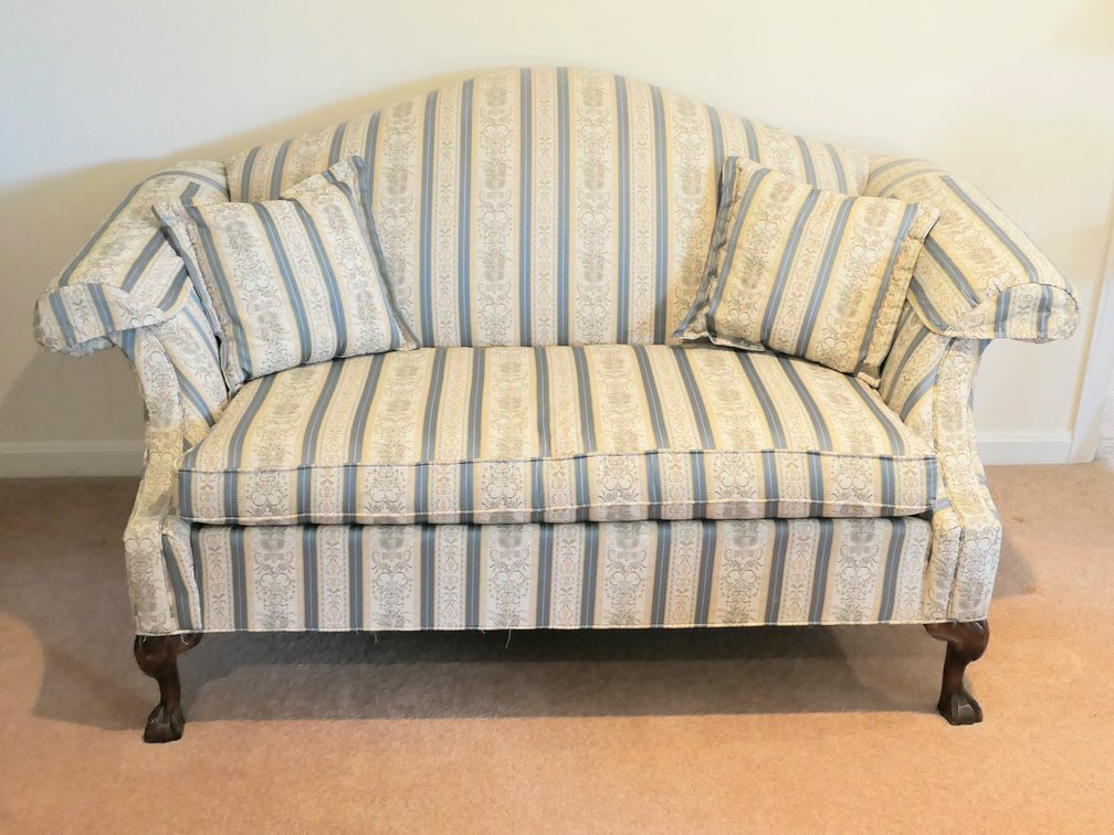 Humpback Chippendale Style Loveseat