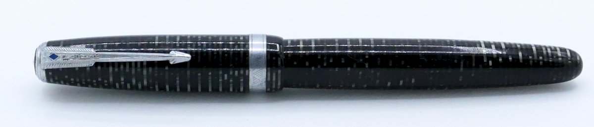 Grey Pearlescent Parker Vacumatic Fountain Pen