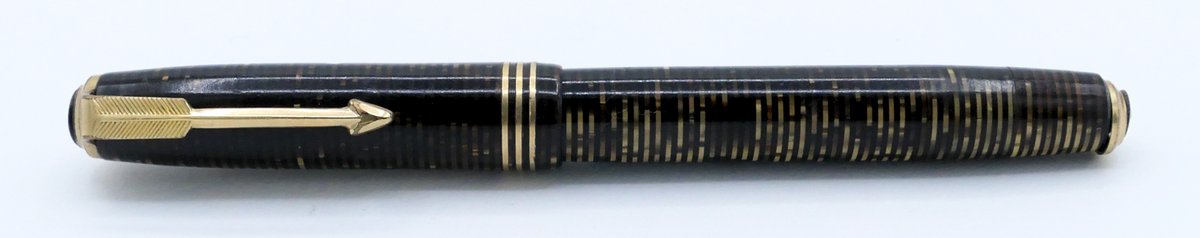 Gold Tone Pearlescent Parker Vacumatic Fountain Pen