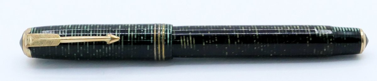 Green Pearlescent  Parker Vacumatic Fountain Pen