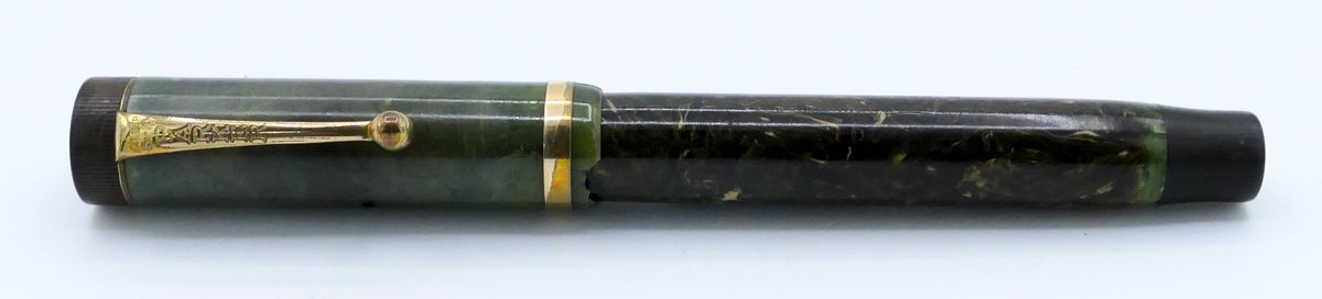 Jade Parker Duofold Fountain Pen