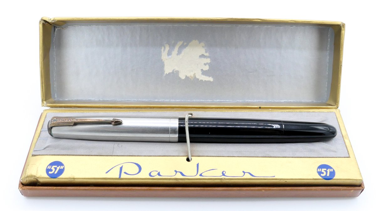 Black Parker 51 Fountain Pen