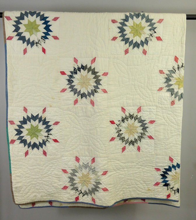 Hand Stitched Bethlehem Lonestar Quilt