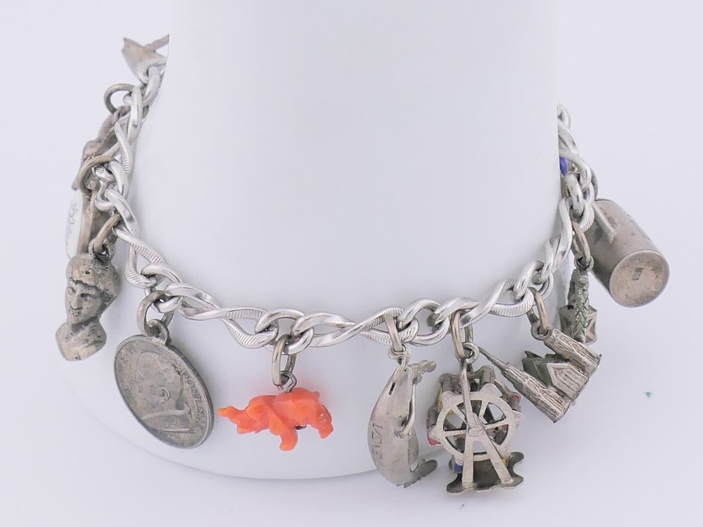 World Travel Charm Bracelet