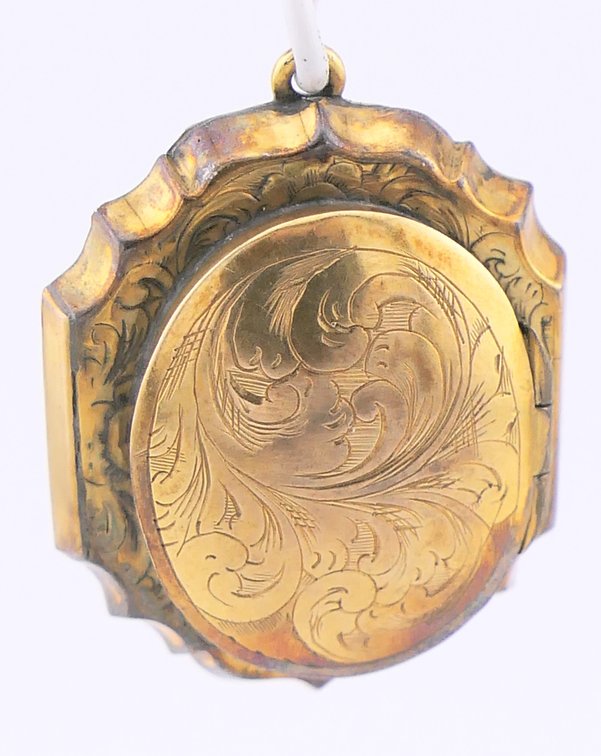 10K Gold Victorian Era Locket