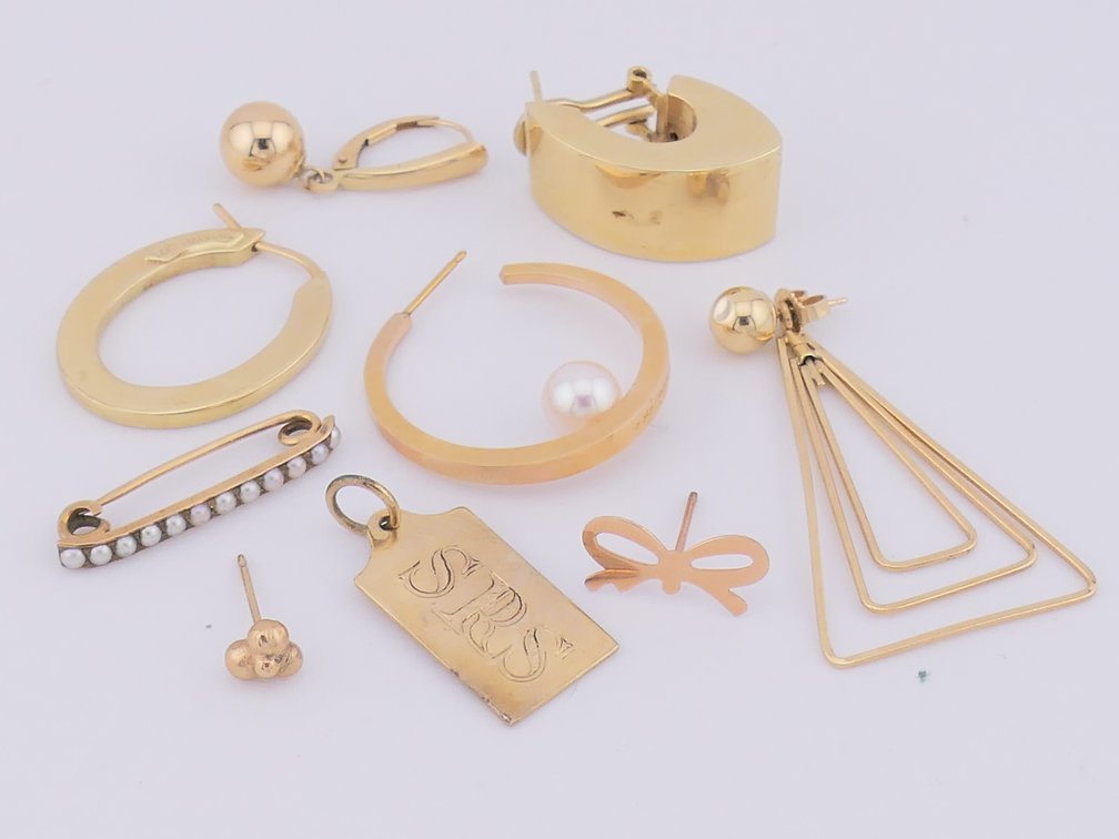 14K Gold Scrap Lot