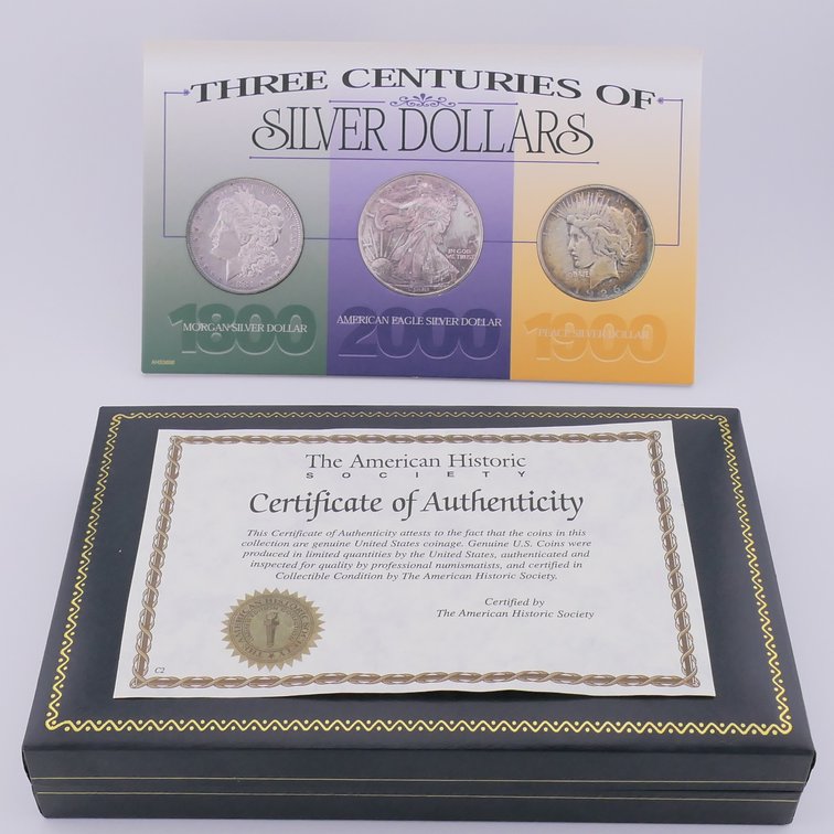 Three Centuries of Silver Dollars