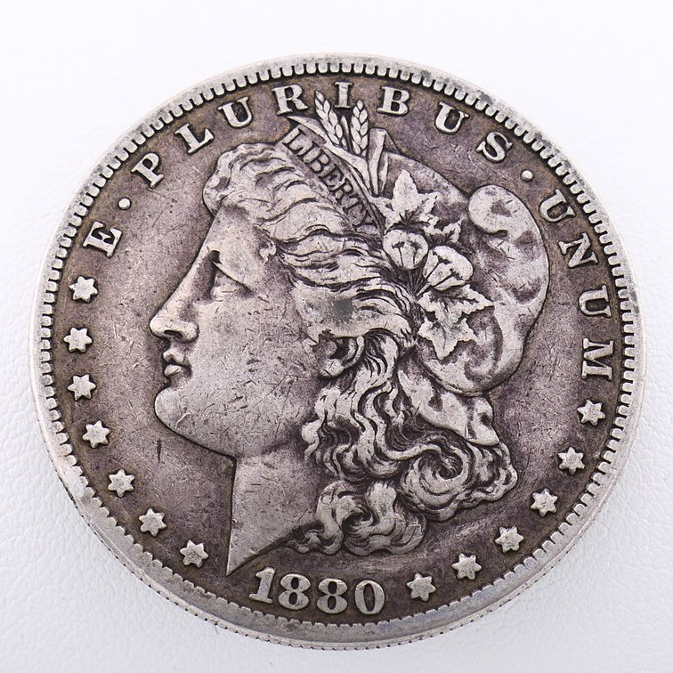 1880-S US Morgan Silver Dollar