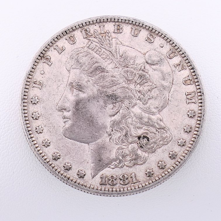 1881-S US Morgan Silver Dollar