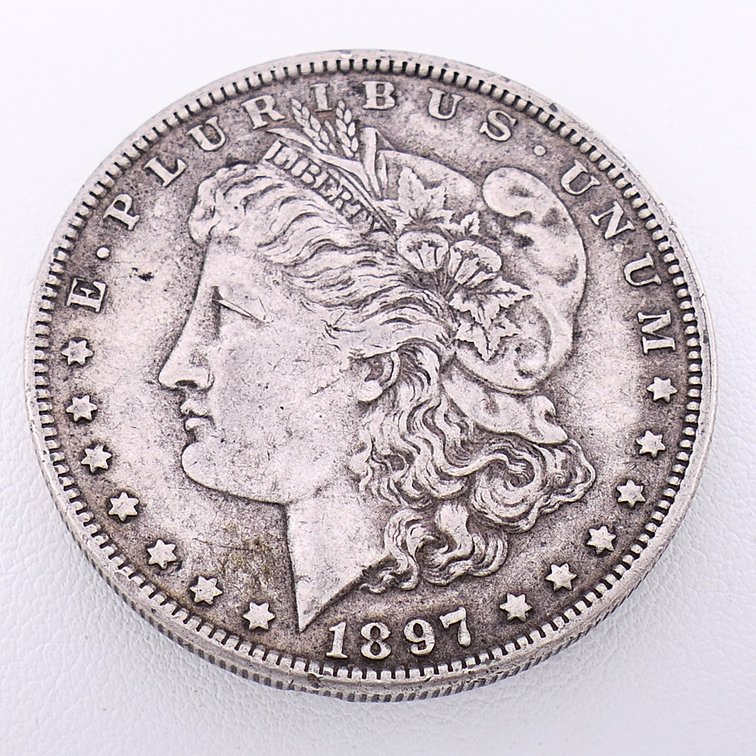 1897 US Morgan Silver Dollar
