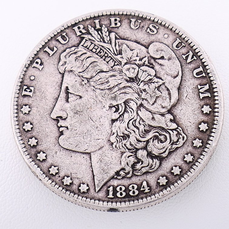 1884 US Morgan Silver Dollar