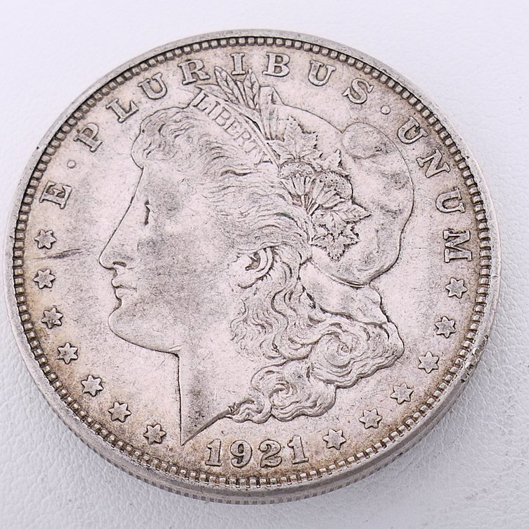 1921-D US Morgan Silver Dollar