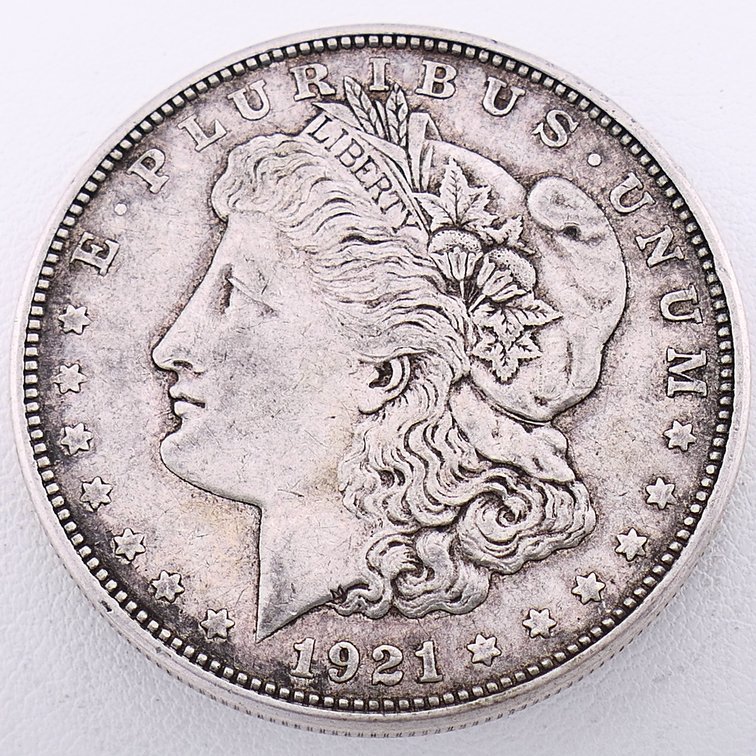 1921-D US Morgan Silver Dollar