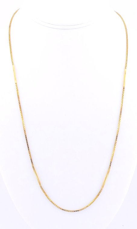 14K Gold Friedrich Binder and Co Chain Necklace