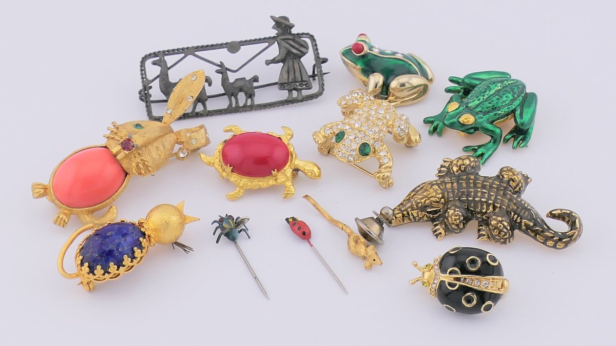 Animal Brooches