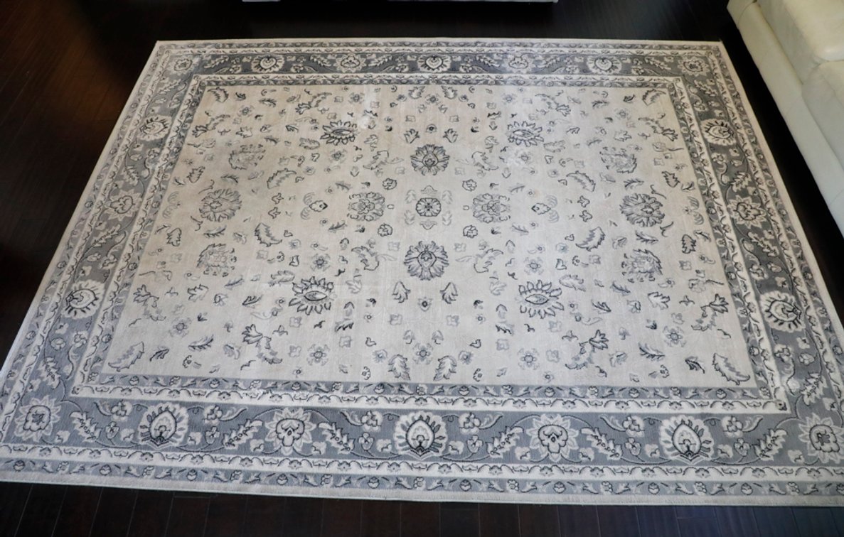 Charisma Mahal Neutral Machine Woven Rectangular Rug