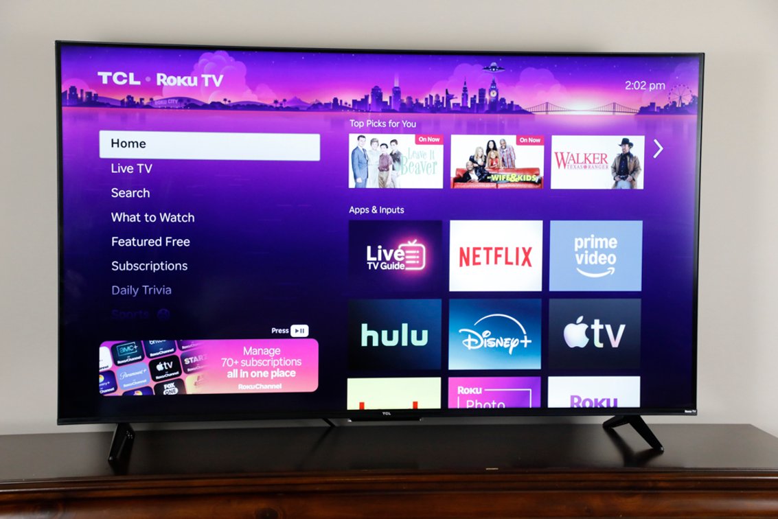 TCL Roku LCD 55" TV