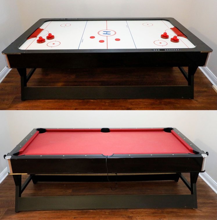 Harvard Rotating Air Hockey and Pool Table