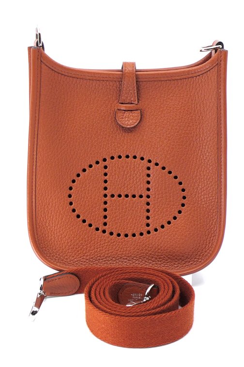 Hermes Evelyn Crossbody With Perforated H
