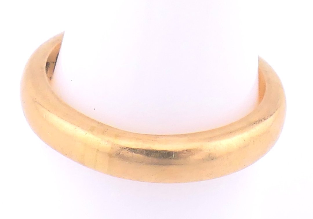 18K Gold Simple Band