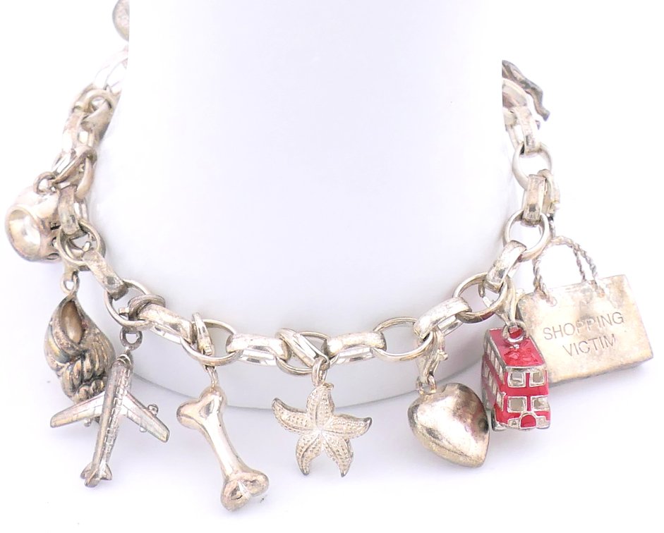 Sterling Thomas Sabo Charm Bracelet