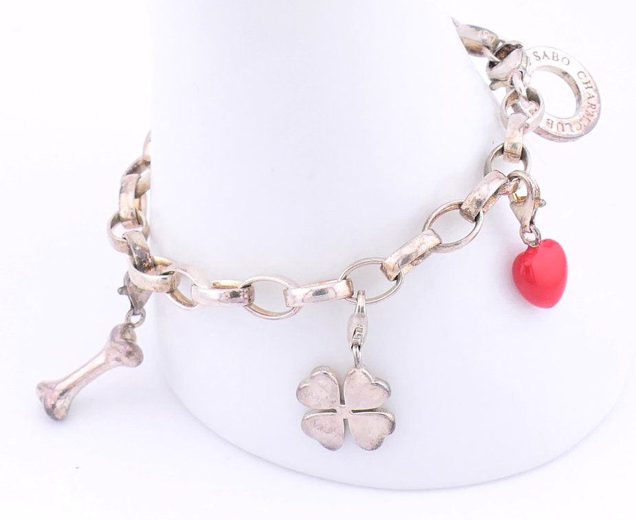 Sterling Thomas Sabo Charm Bracelet