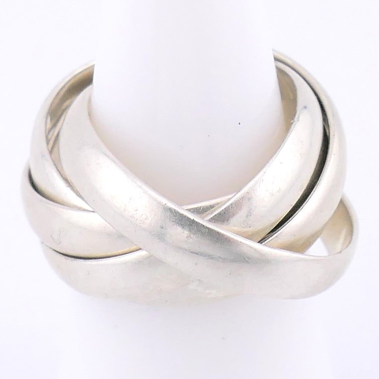 Sterling Tiffany and Co. Rolling Band Ring