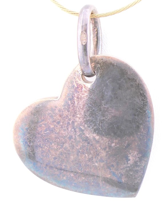 Dodo Sterling Heart Pendant