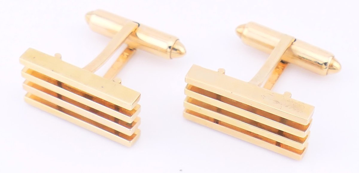 14K Gold Cufflinks