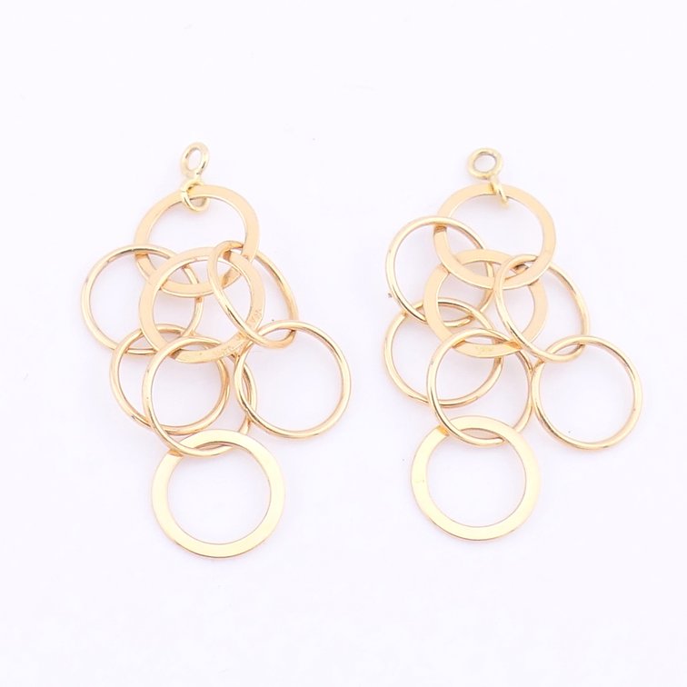 14K Gold Marco Earring Jackets/ Enhancers