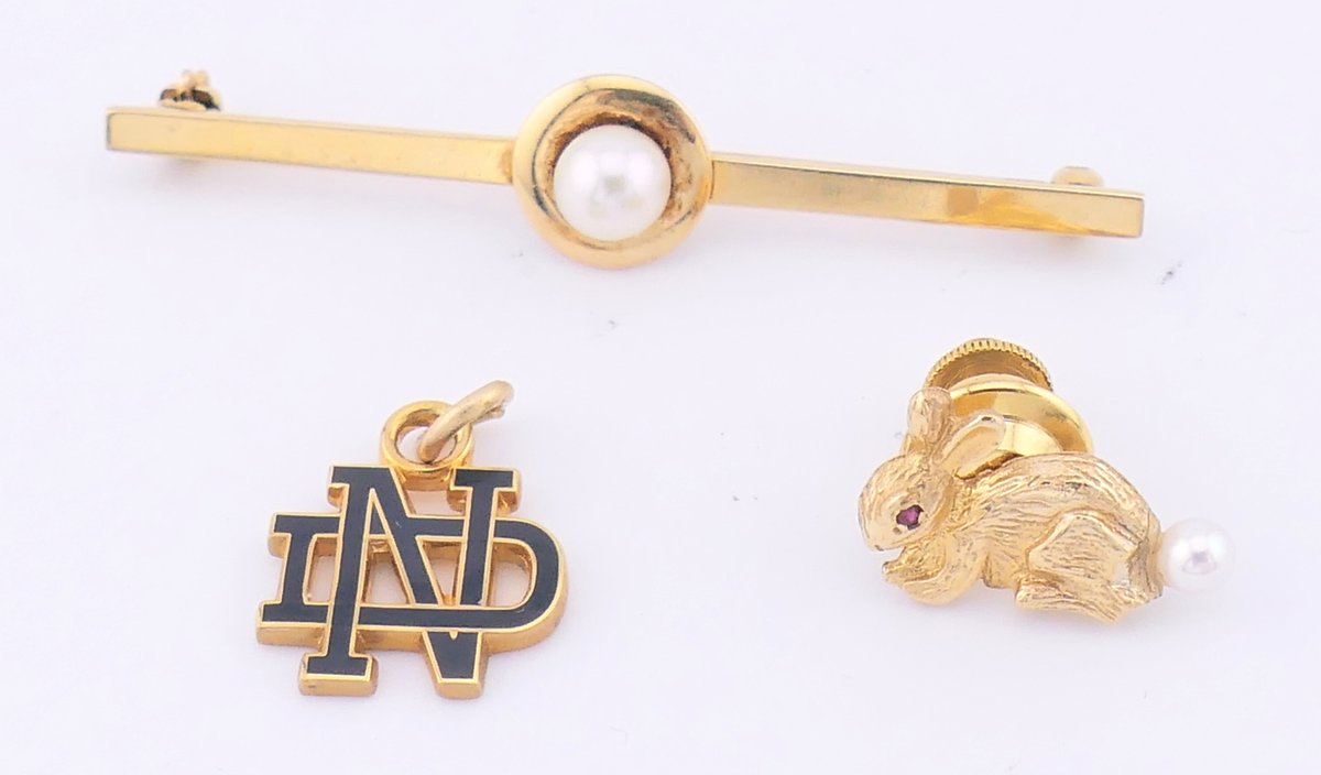 Mixed Gold Pin Selection