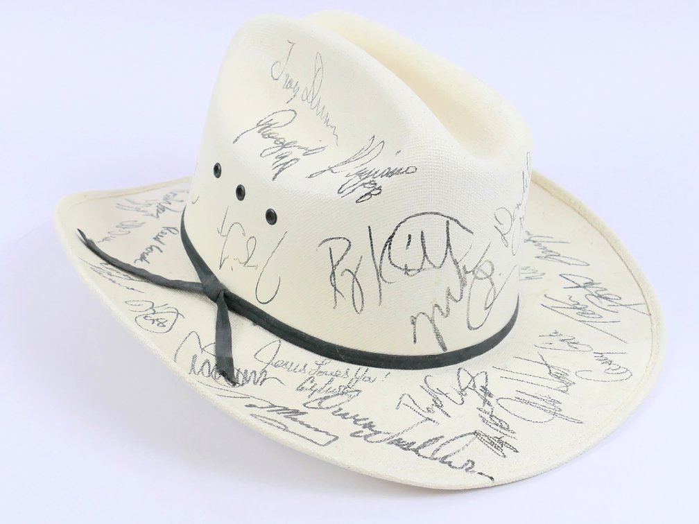 Autographed Cowboy Hat