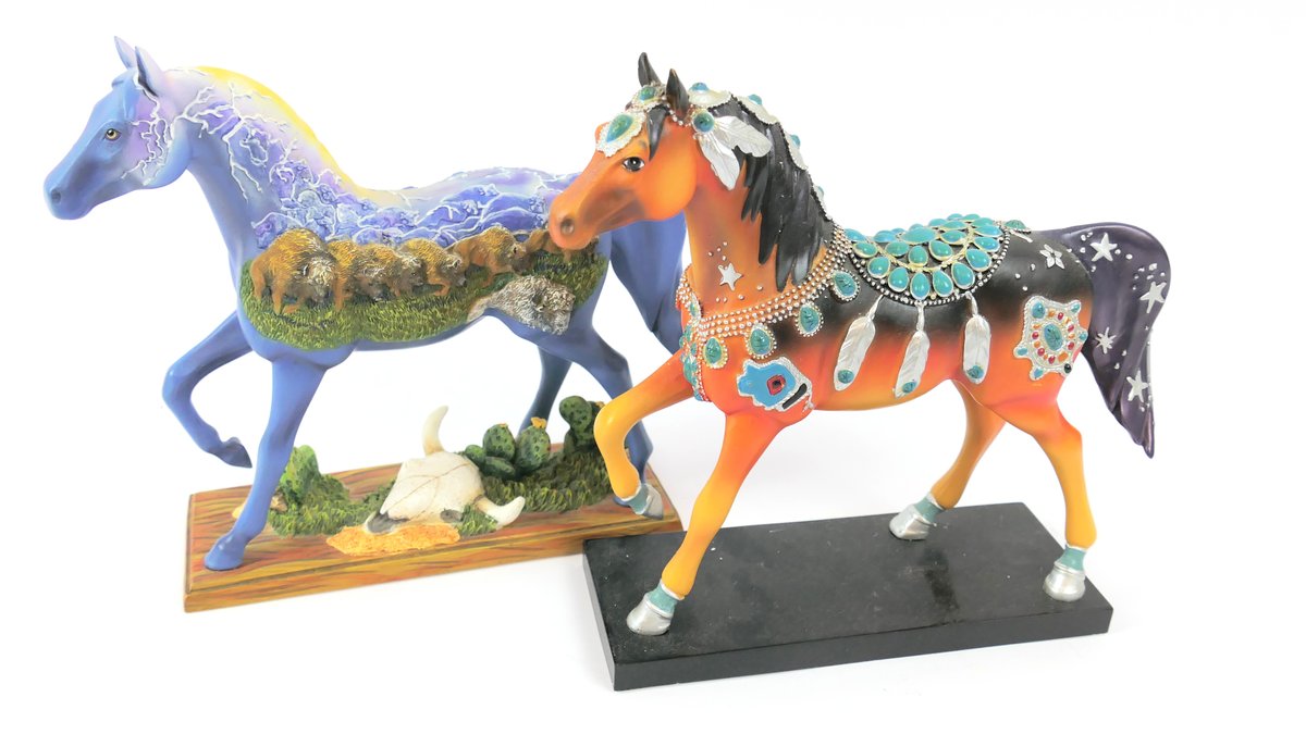 Two Painted Ponies