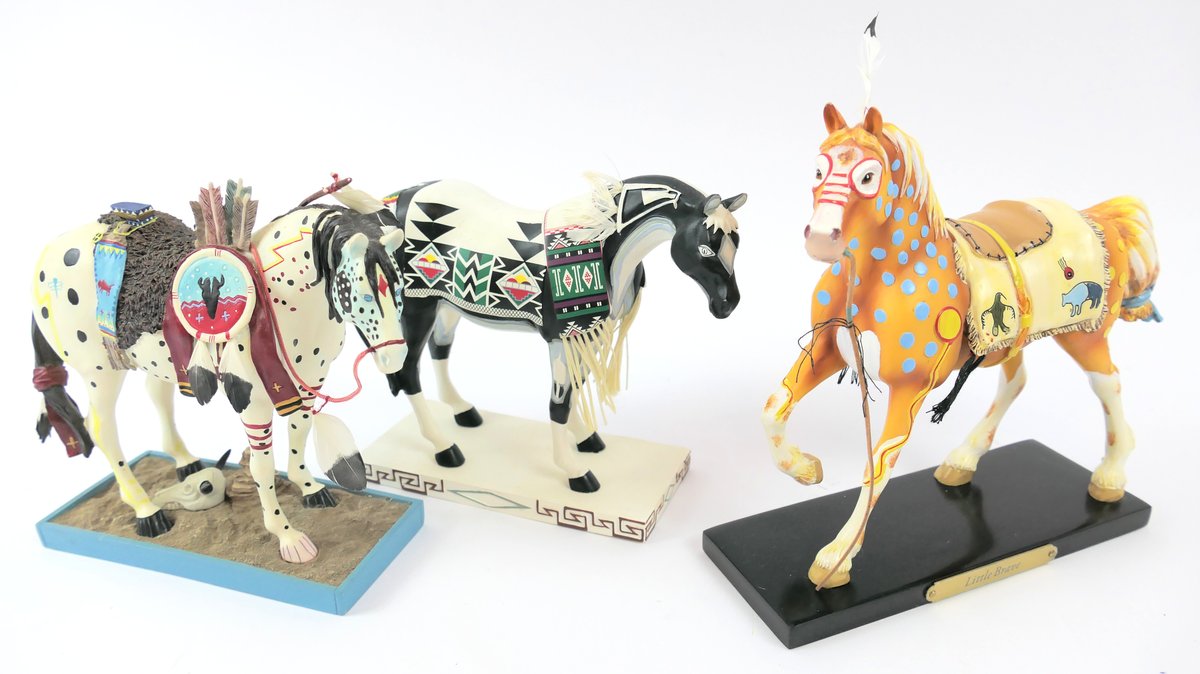 Three Painted Ponies
