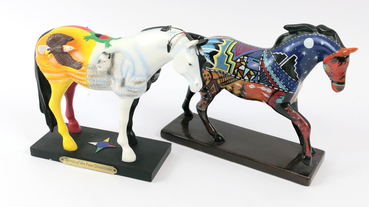 Two Painted Ponies