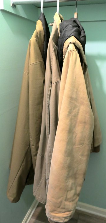 Three Men's Coats