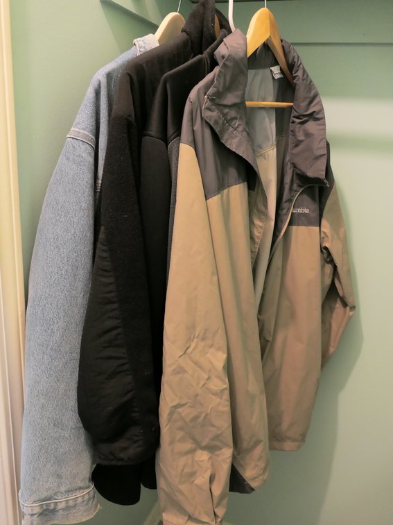 Four Pieces of Men's Outerwear
