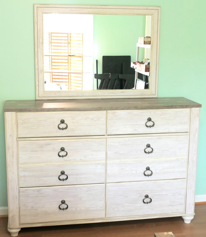 Ashley Furniture Rustic Style Dresser