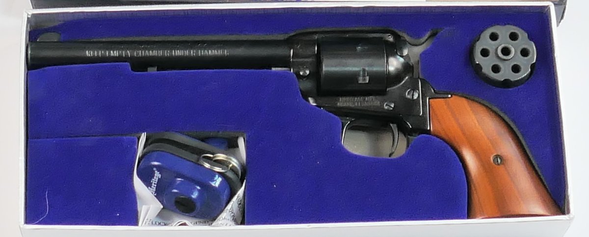 Heritage Rough Rider .22 LR Single-Action Revolver w/ Box & Accessories