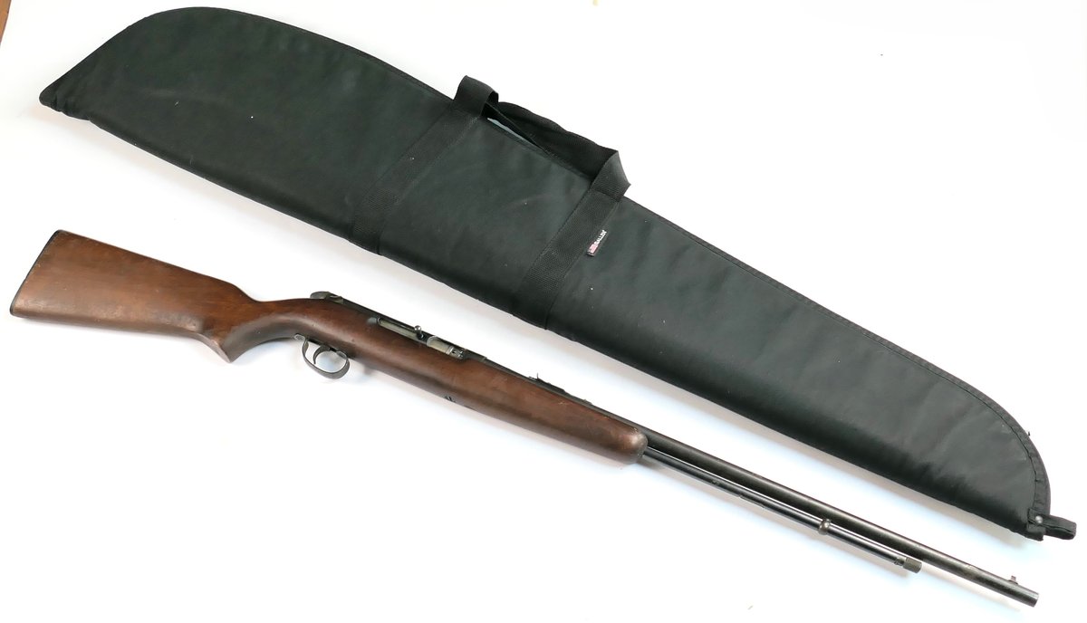 Remington Model 550-1 .22 S/L/LR Semi-Automatic Rifle w/ Allen Case