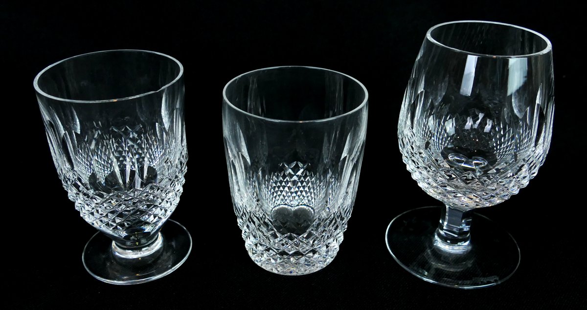Three Pieces of Waterford Colleen Crystal