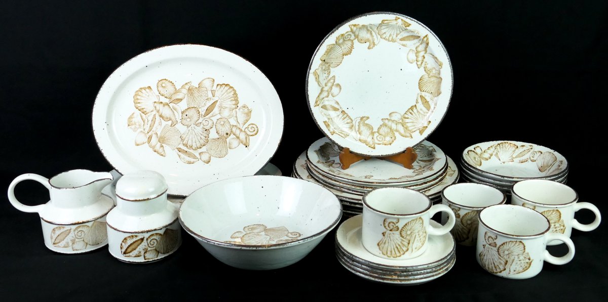 Wedgewood Midwinter Stoneware Seascape Pattern Set