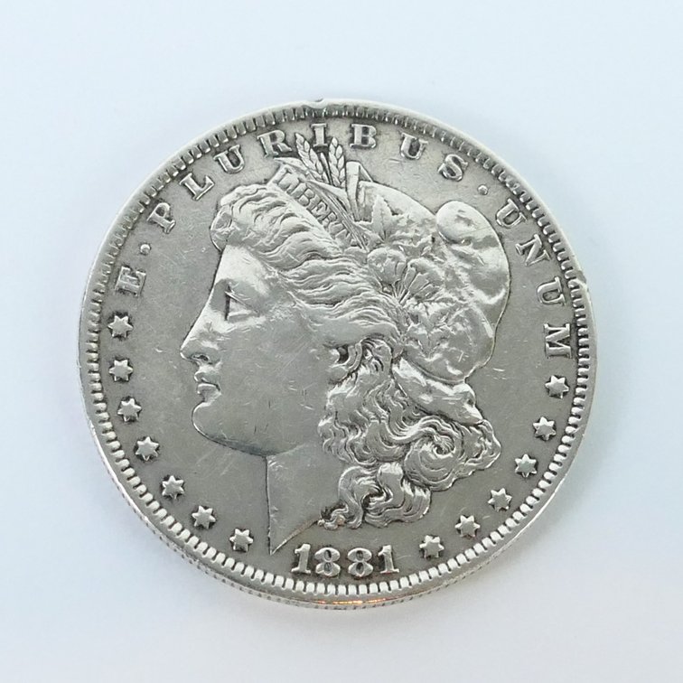 1881-0 Morgan Silver Dollar