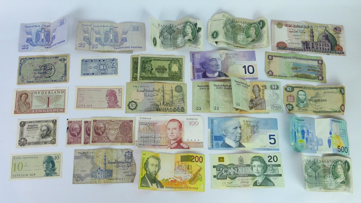 Collection of Foreign Paper Currency
