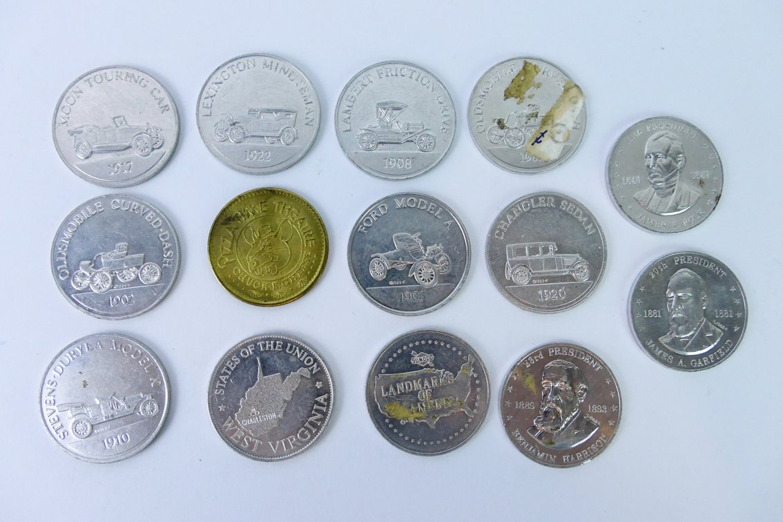 Aluminum Collectible Tokens