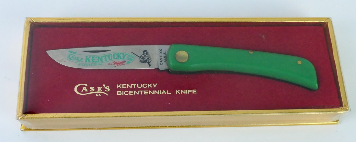 Case XX Kentucky Bicentennial Folding Knife