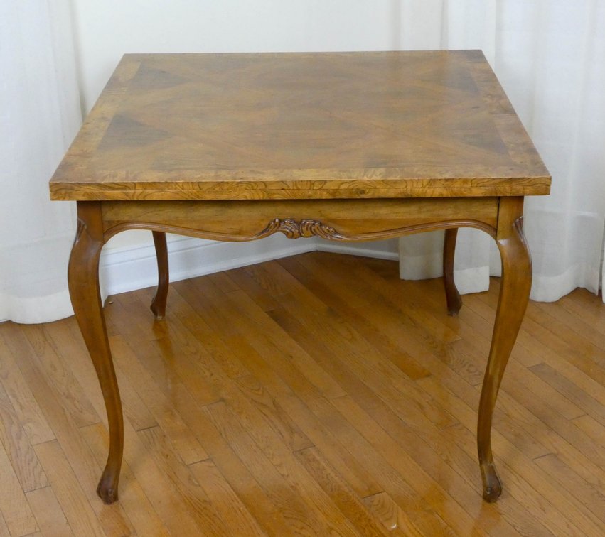 French Provincial Style Lift Top Dining Table