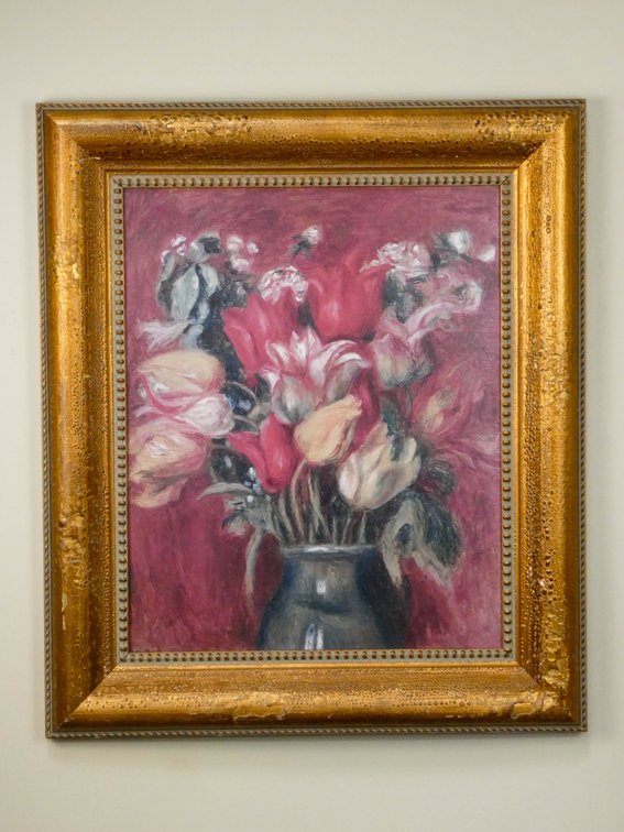 Framed Floral Still Life Print